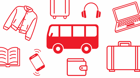 Did you leave something behind on the bus?